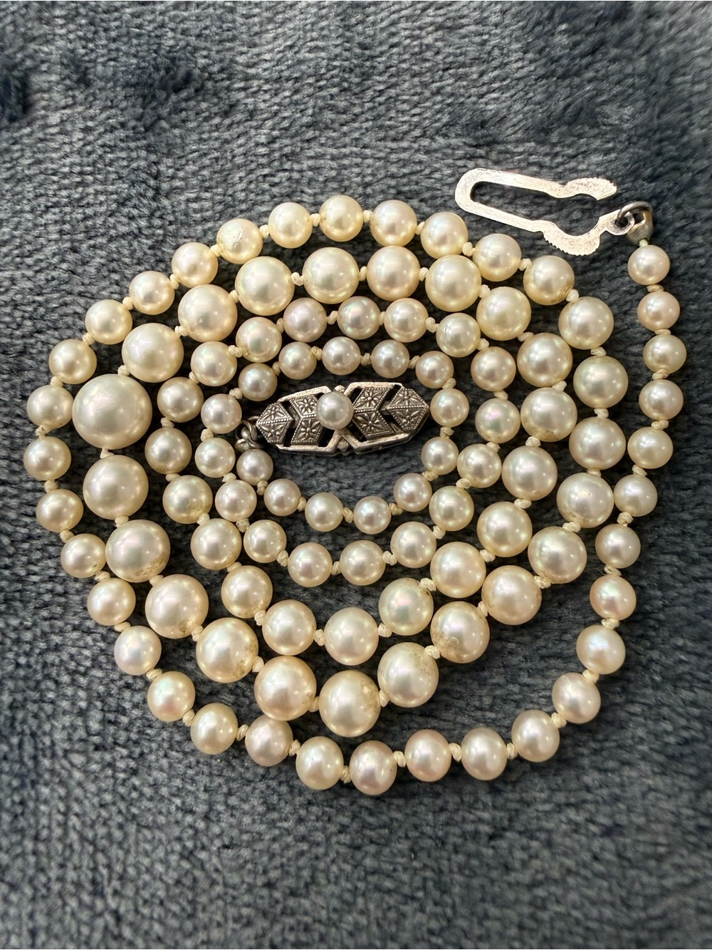 Mikimoto Pearl Strand Necklace! 21” WOW